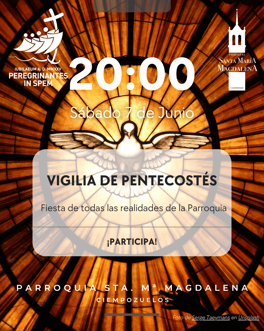 Celebración de la Vigilia de Pentecostés