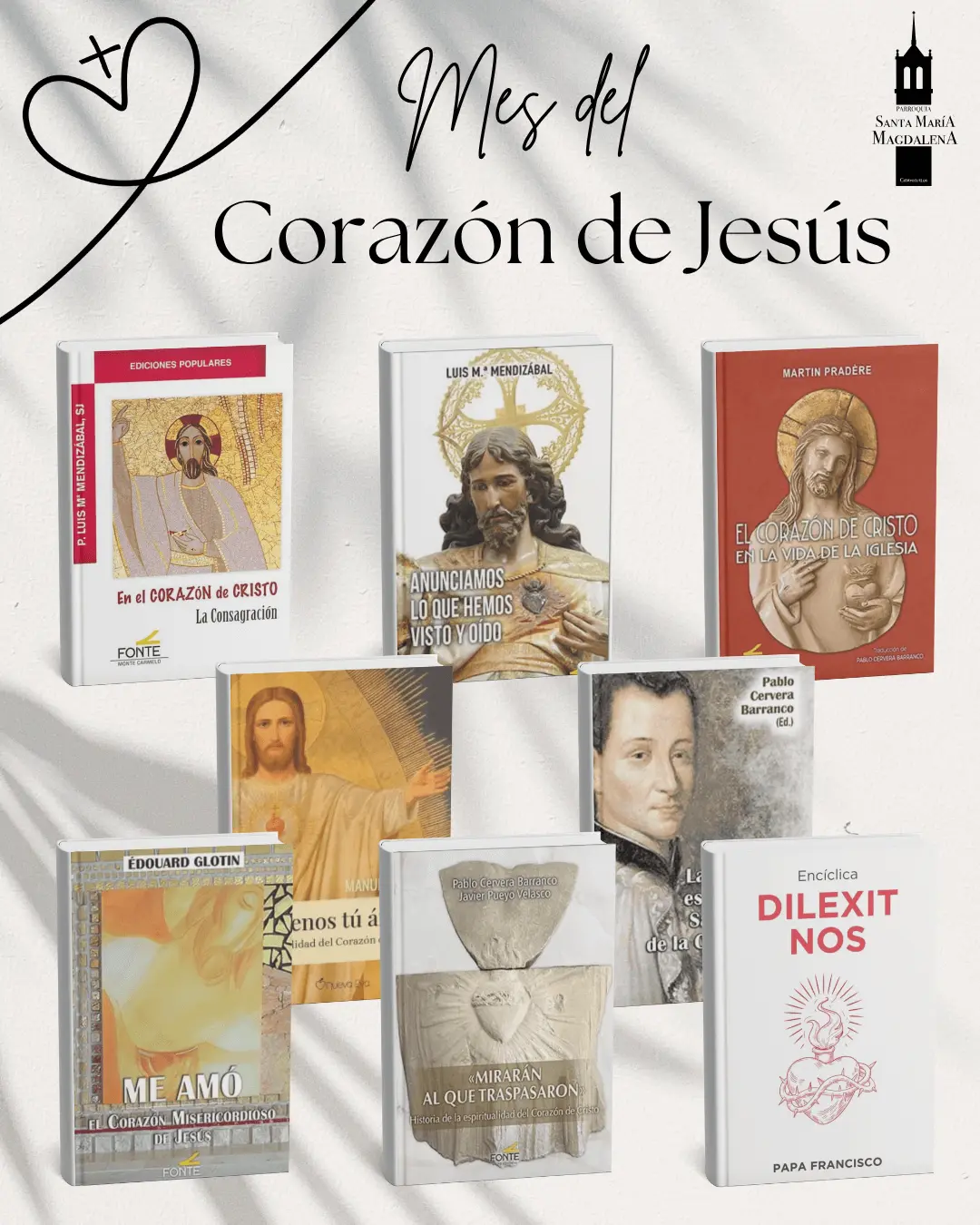 Lecturas para este mes del Corazón de Cristo