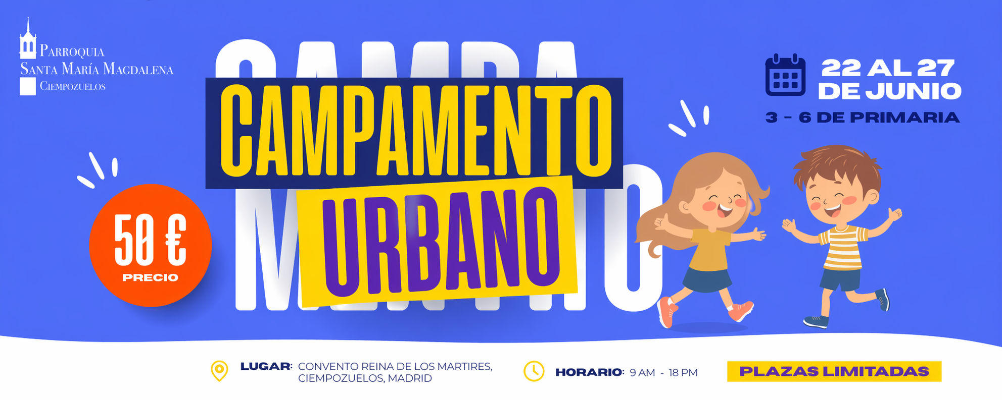 Campamento urbano parroquial 2026